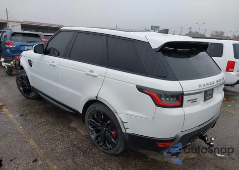 2018 Land Rover Range Rover Sport Hse Td6 z USA, uszkodzony, nr VIN SALWR2RK3JA184774
